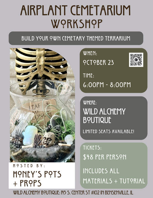 Airplant Cemetarium Workshop - October 23, 2026
