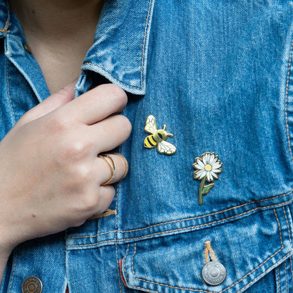 Queen Honey Bee Pin