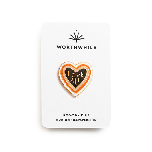 Love All Enamel Pin