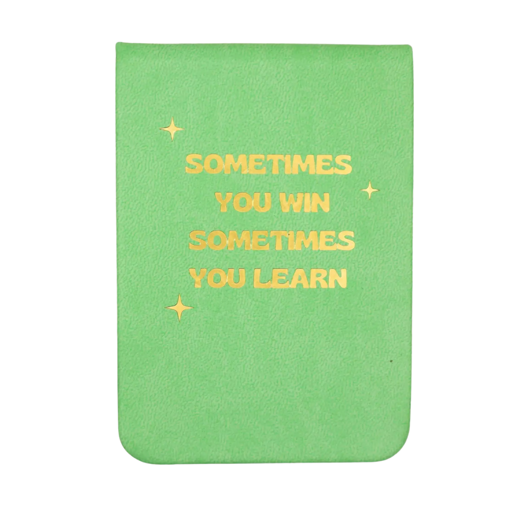 Sometimes You Win - Leatherette Pocket Journal