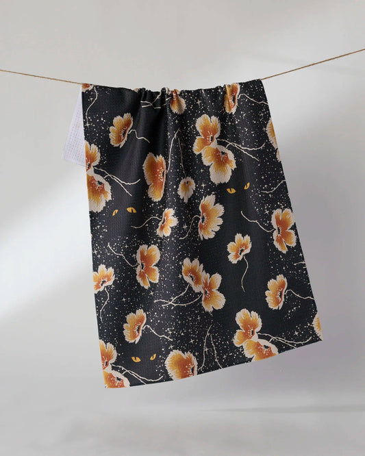 Geometry Tea Towel - Cats Eye