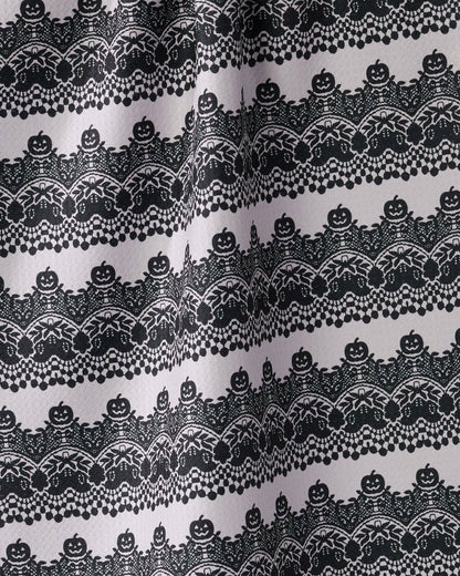 Geometry Tea Towel - Midnight Lace