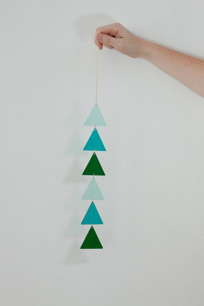 Blue + Green Sun Catcher