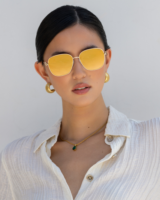 FREYRS - Lea Womens Round Sunglasses