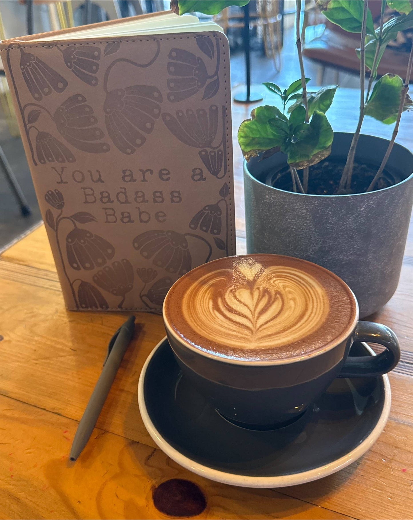 You Are A Badass Babe - Vegan Journal