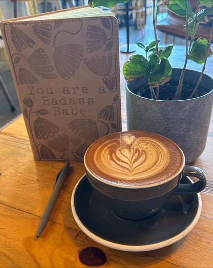 You Are A Badass Babe - Vegan Journal