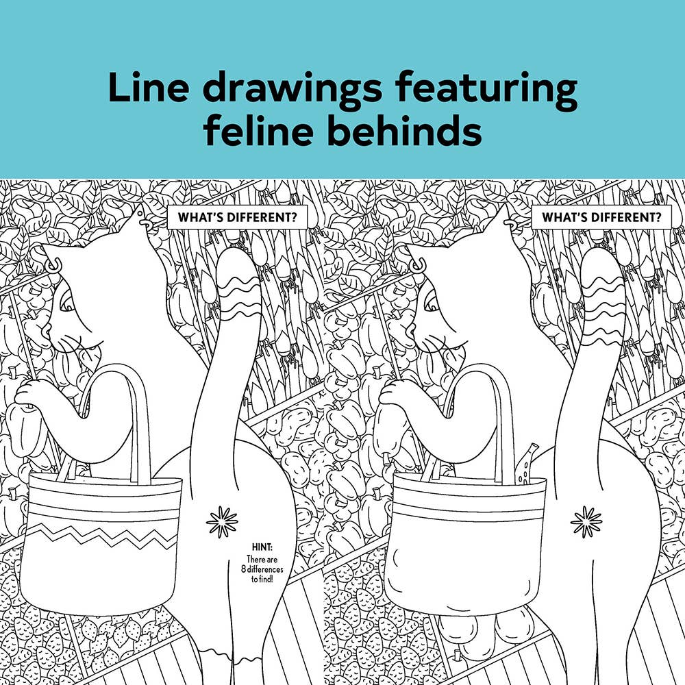 The Cat Butt Coloring and Activity Book