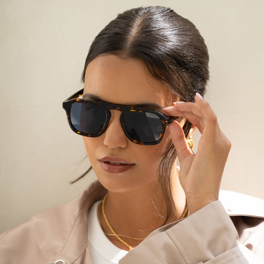 FREYRS - Addison Acetate Unisex Aviator Sunglasses