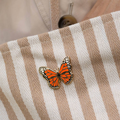 Monarch Butterfly Lapel Pin