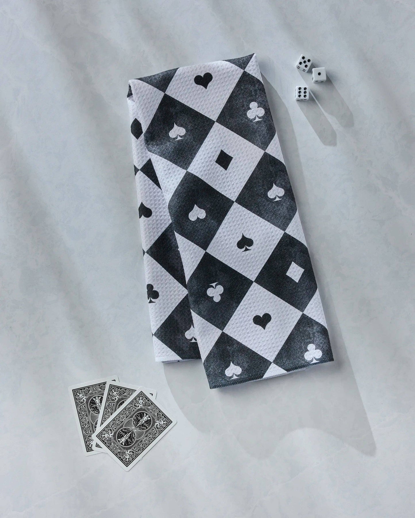 Geometry Queen of Everything Tea Towel