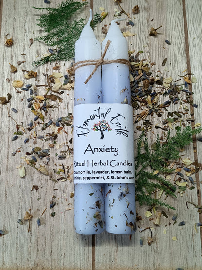 Anxiety Herbal Intention Candles