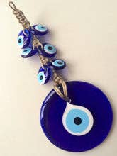 Evil Eye Macrame Wall Hanging