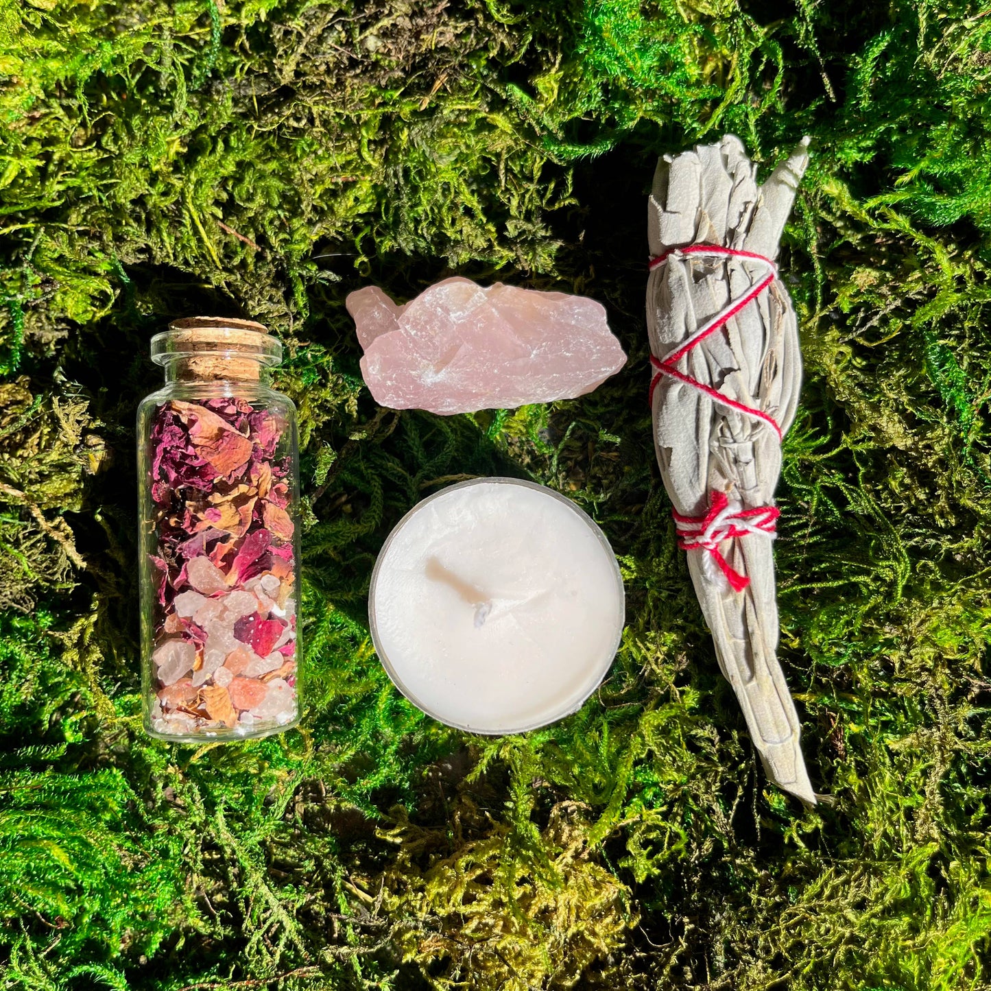 Love Kit - Meditation Supplies with Rose Quartz