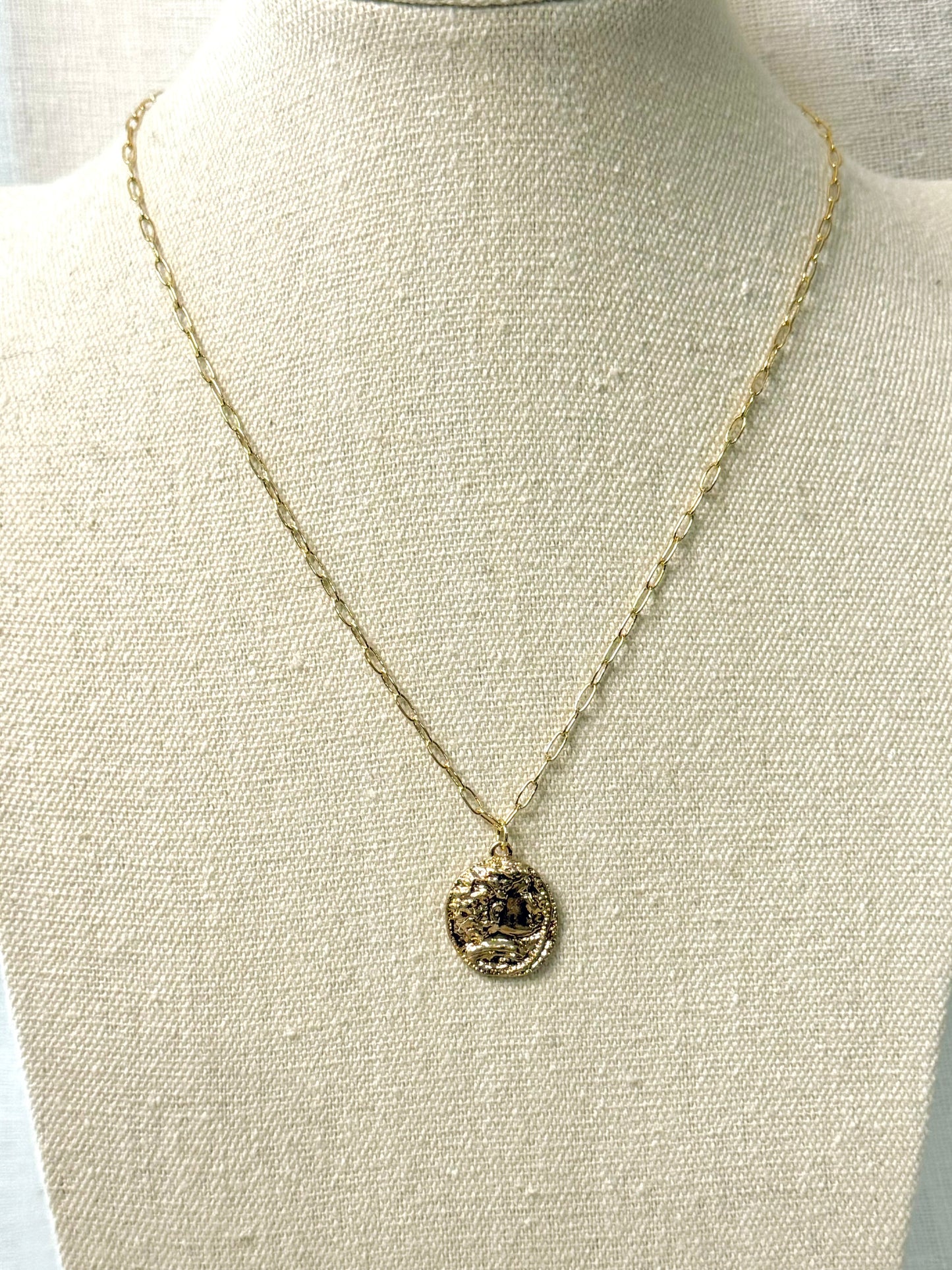 Gold Coin Necklace