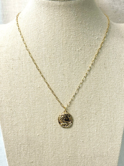 Gold Coin Necklace