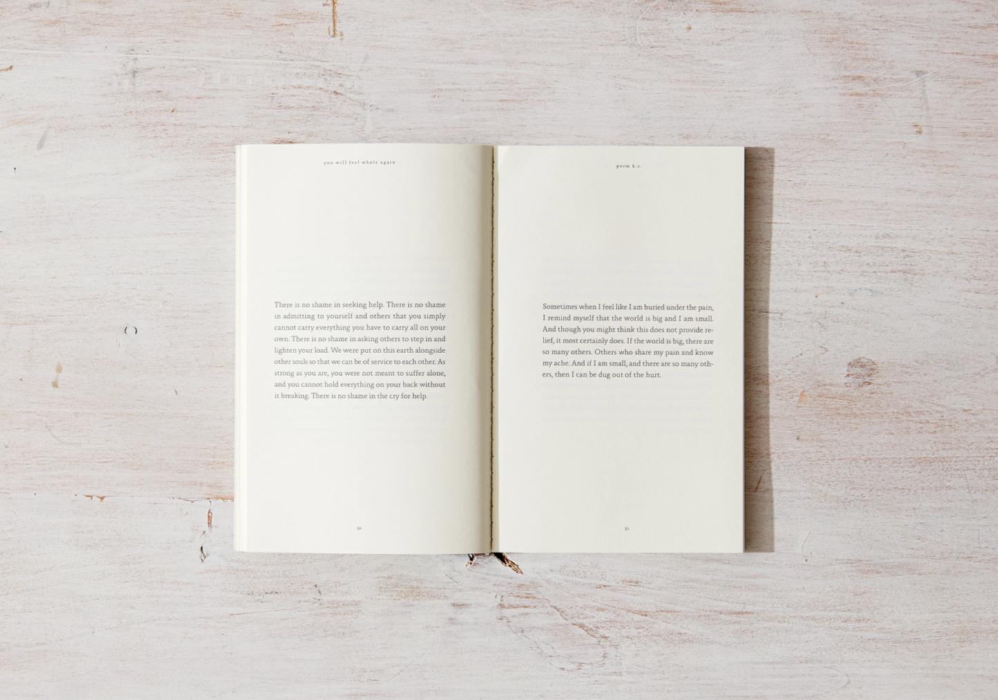 You Will Feel Whole Again