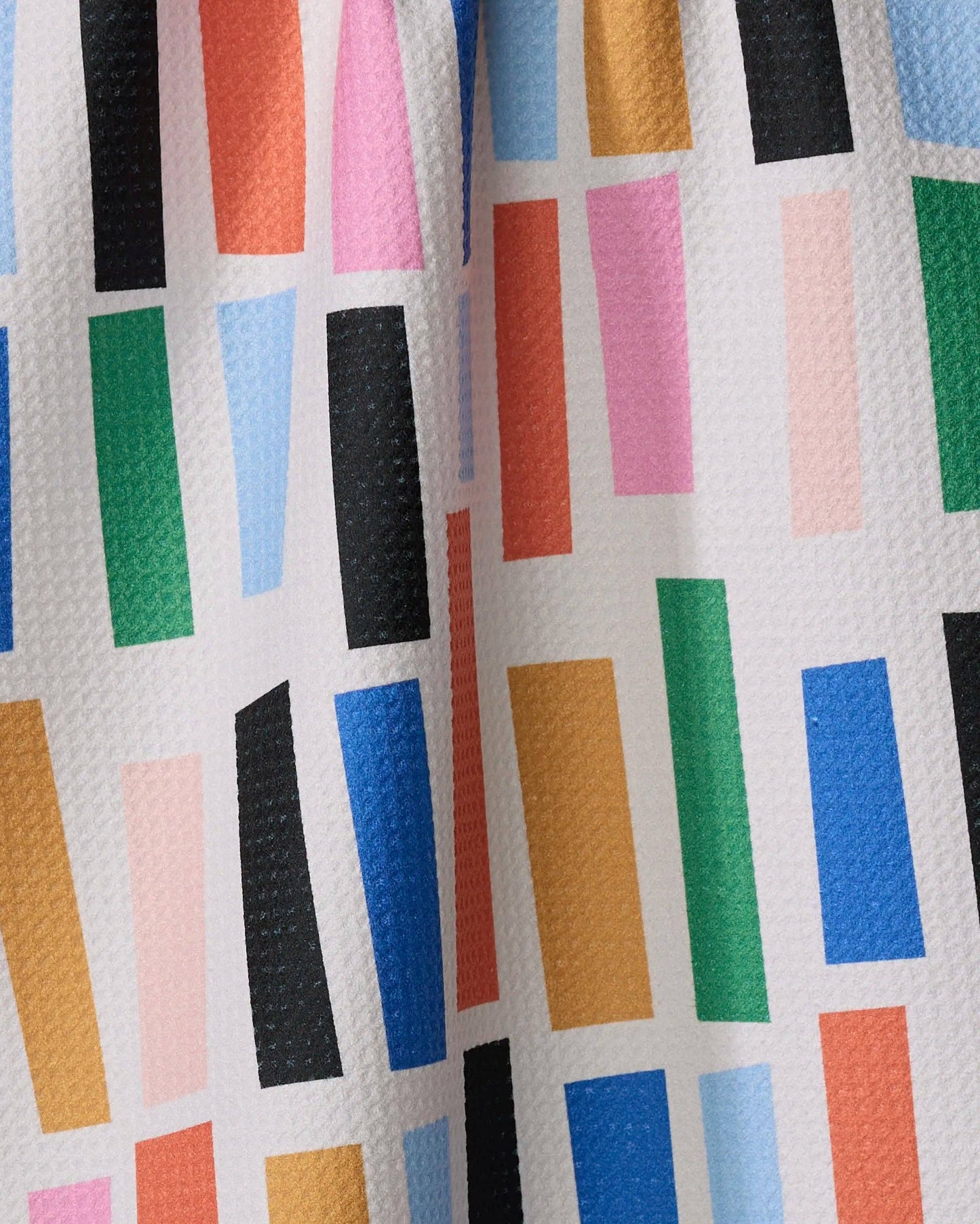 Geometry Bricks Tea Towel