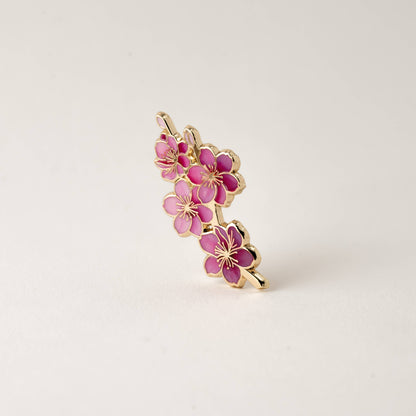 Japanese Cherry Blossom Pin