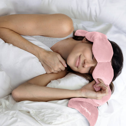 Blush Nodpod Weighted Sleep Mask