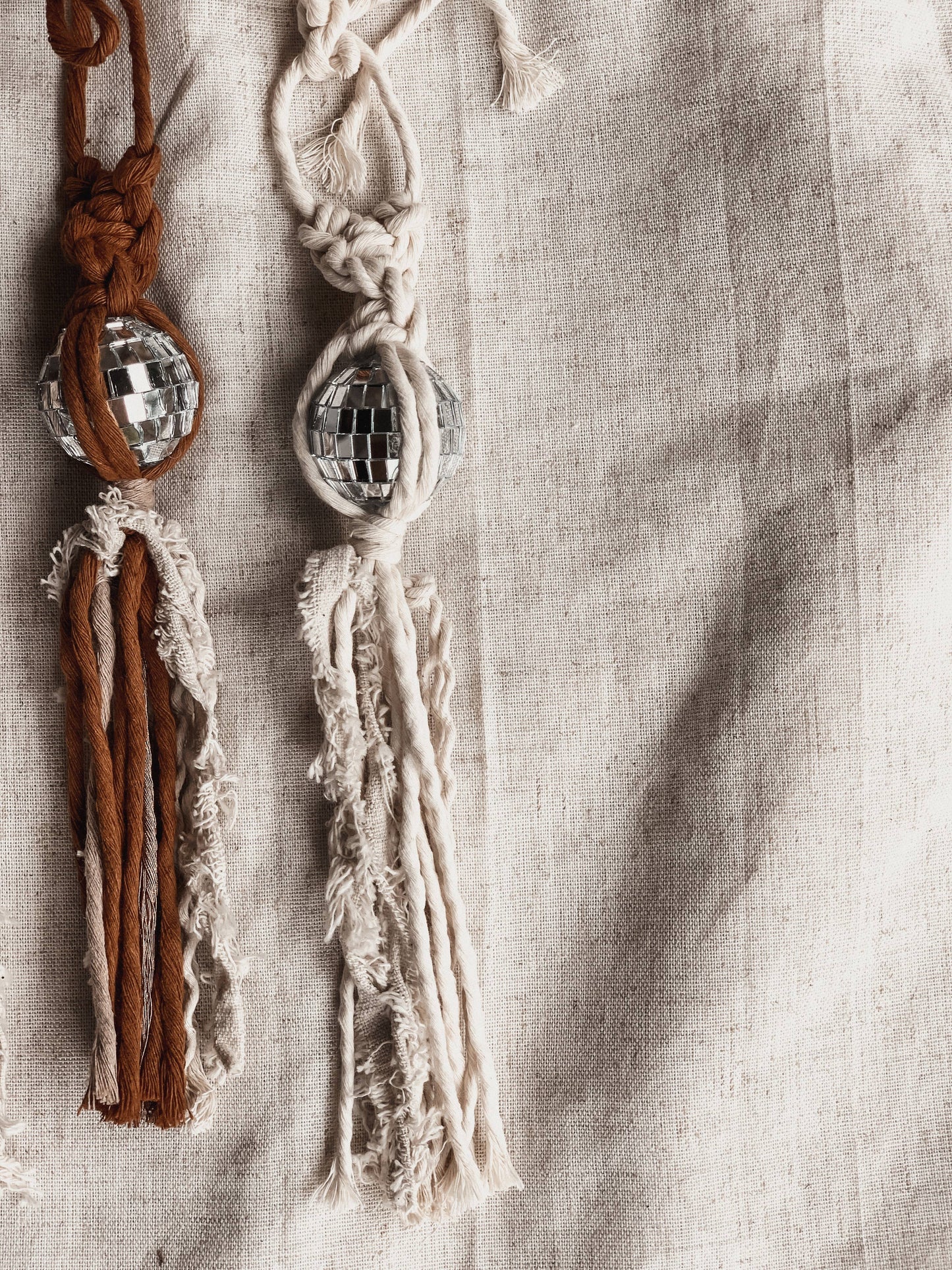 Disco Ball Car Charm