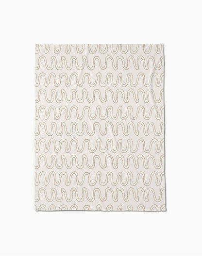 Geometry Butter Blanket - Abstract Squiggles