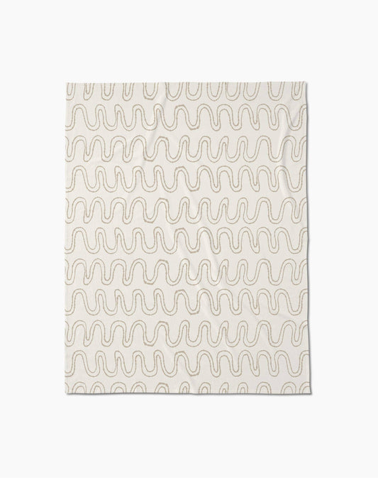 Geometry Butter Blanket - Abstract Squiggles