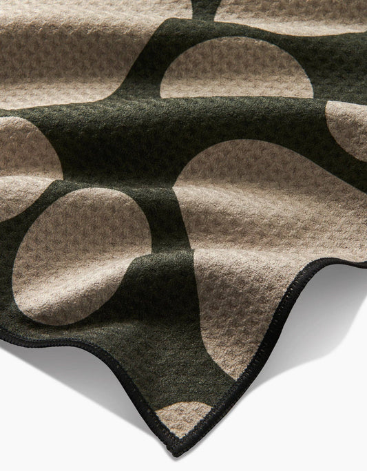 Geometry Paw Prints Paw Towel