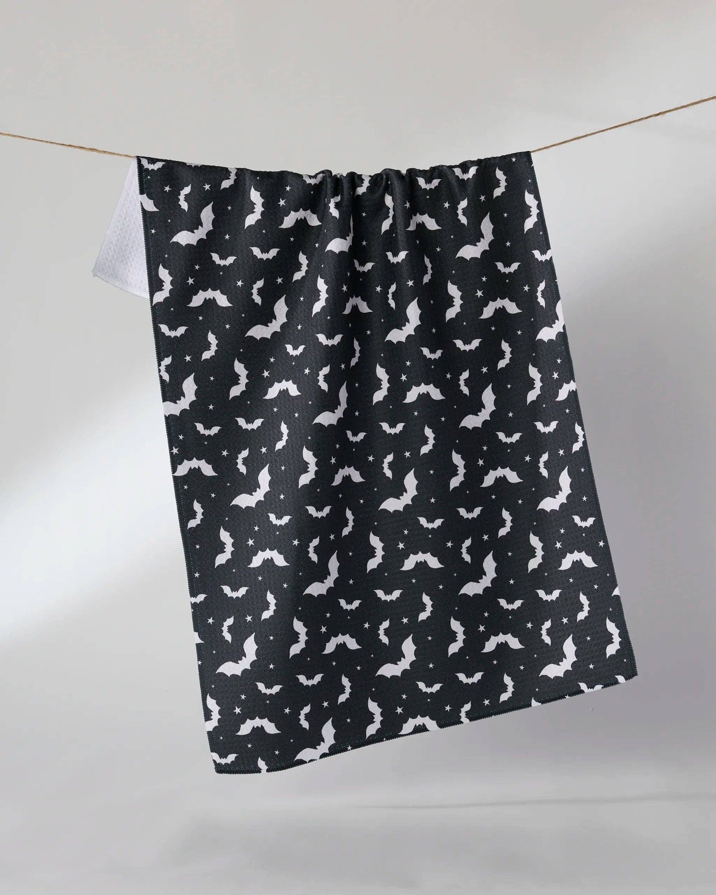 Geometry Tea Towel - Batty Night