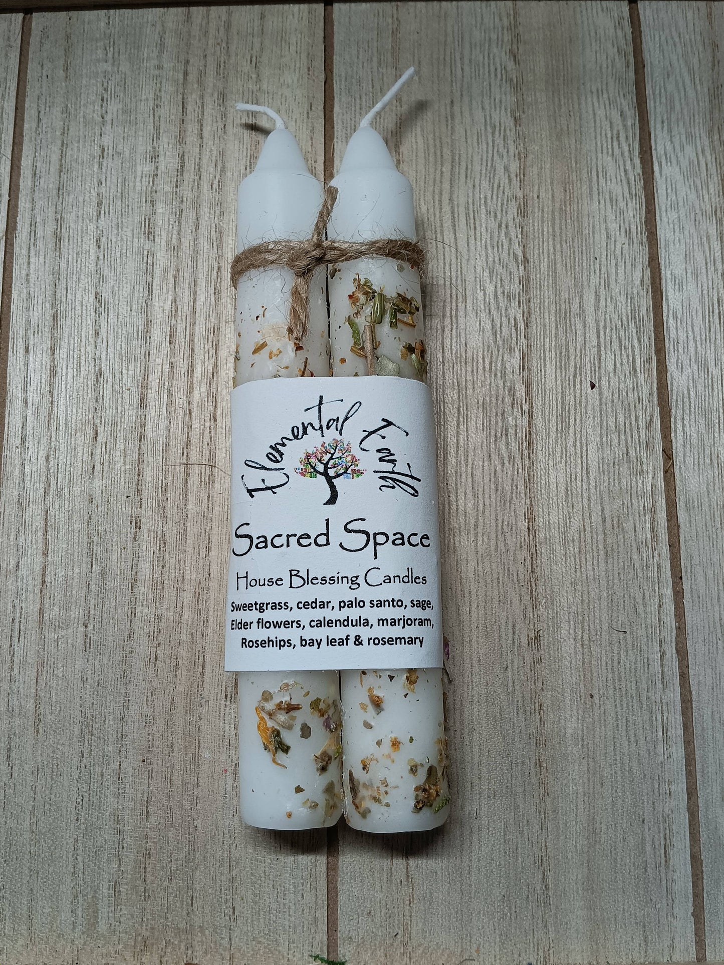 Sacred Space Herbal Intention Candles