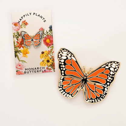Monarch Butterfly Lapel Pin