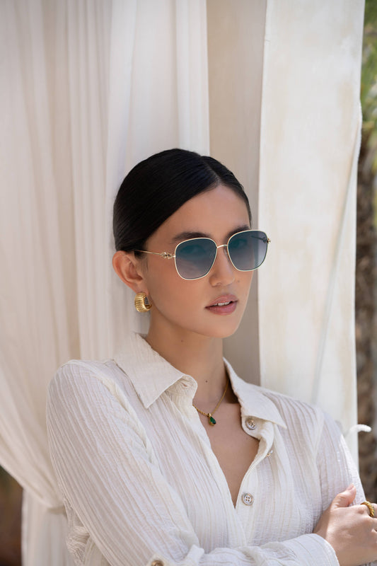 FREYRS - Lea Womens Round Sunglasses