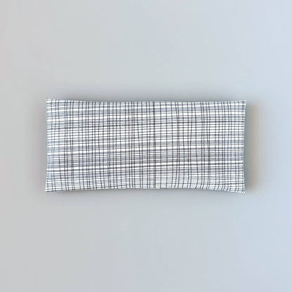 Black + White Lavender Eye Pillow
