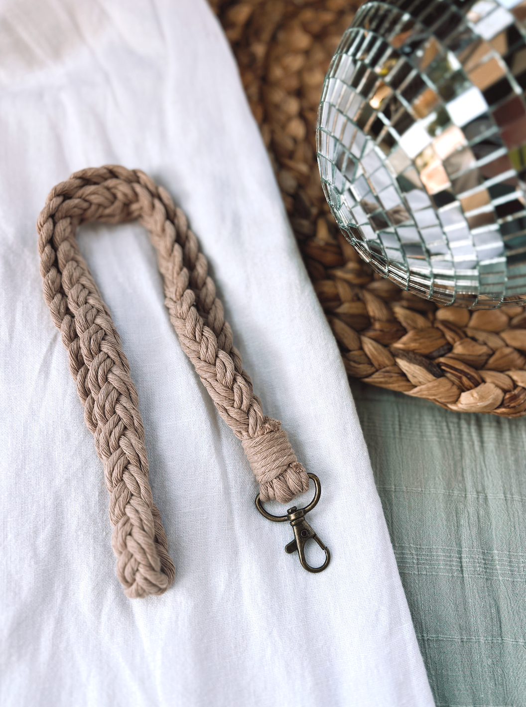 Boho Lanyard + Badge ID Holder