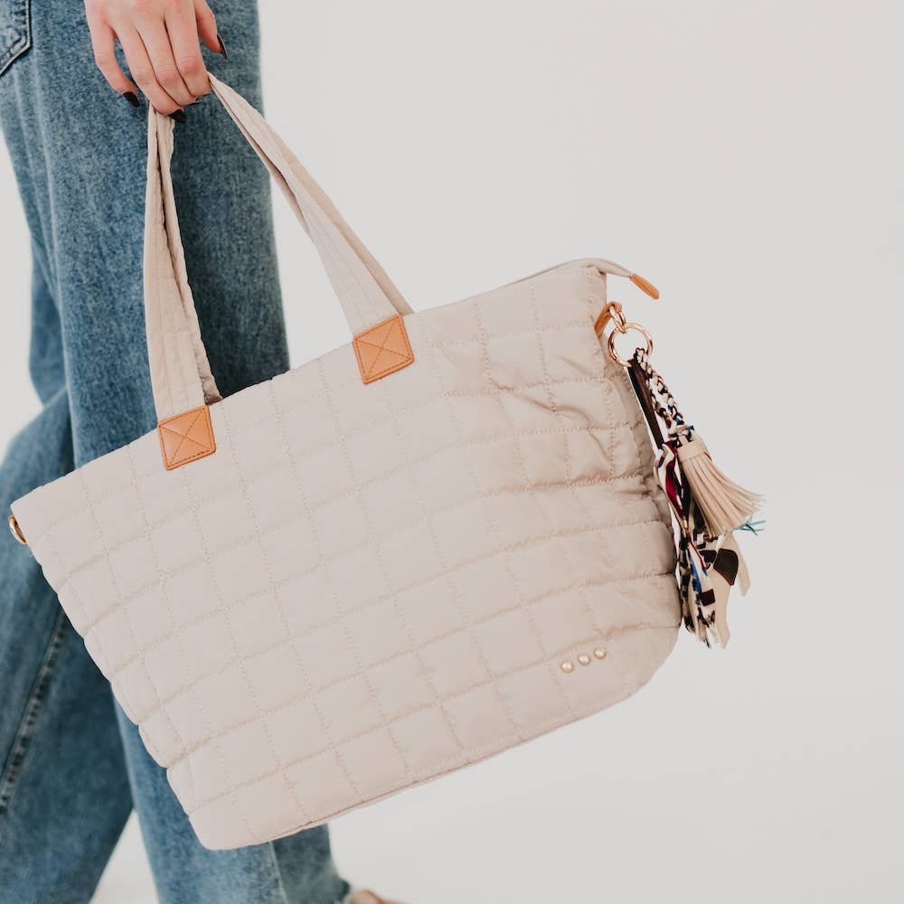 Day Dreamer Quilted Tote Bag