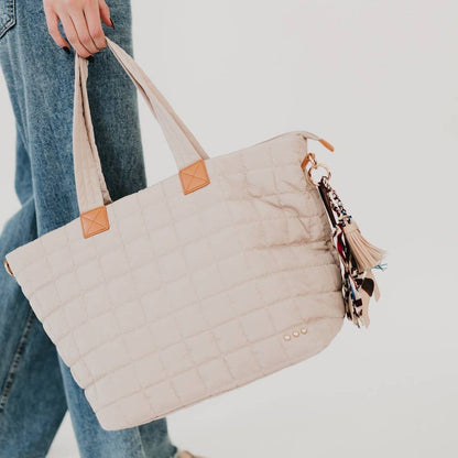 Day Dreamer Quilted Tote Bag