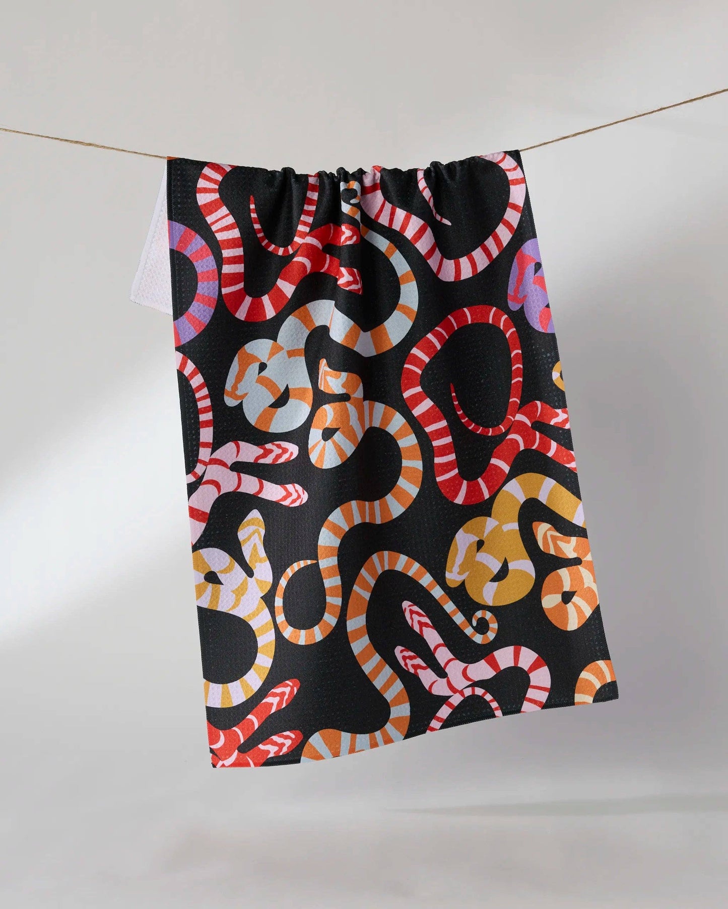 Geometry Tea Towel - Serpentine Riot