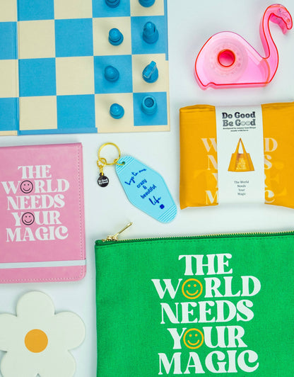 The World Needs Your Magic Canvas Pouch