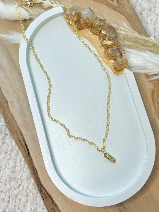 F*ck Gold Necklace