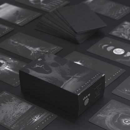 Black Tarot Modern Tarot Cards Deck