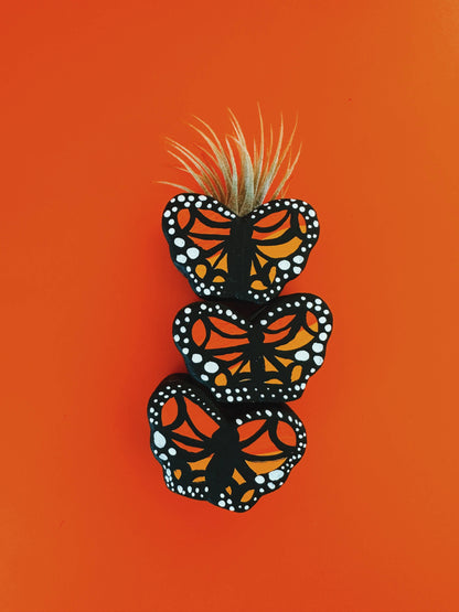 Monarch Butterfly Mini Planter with Air Plant