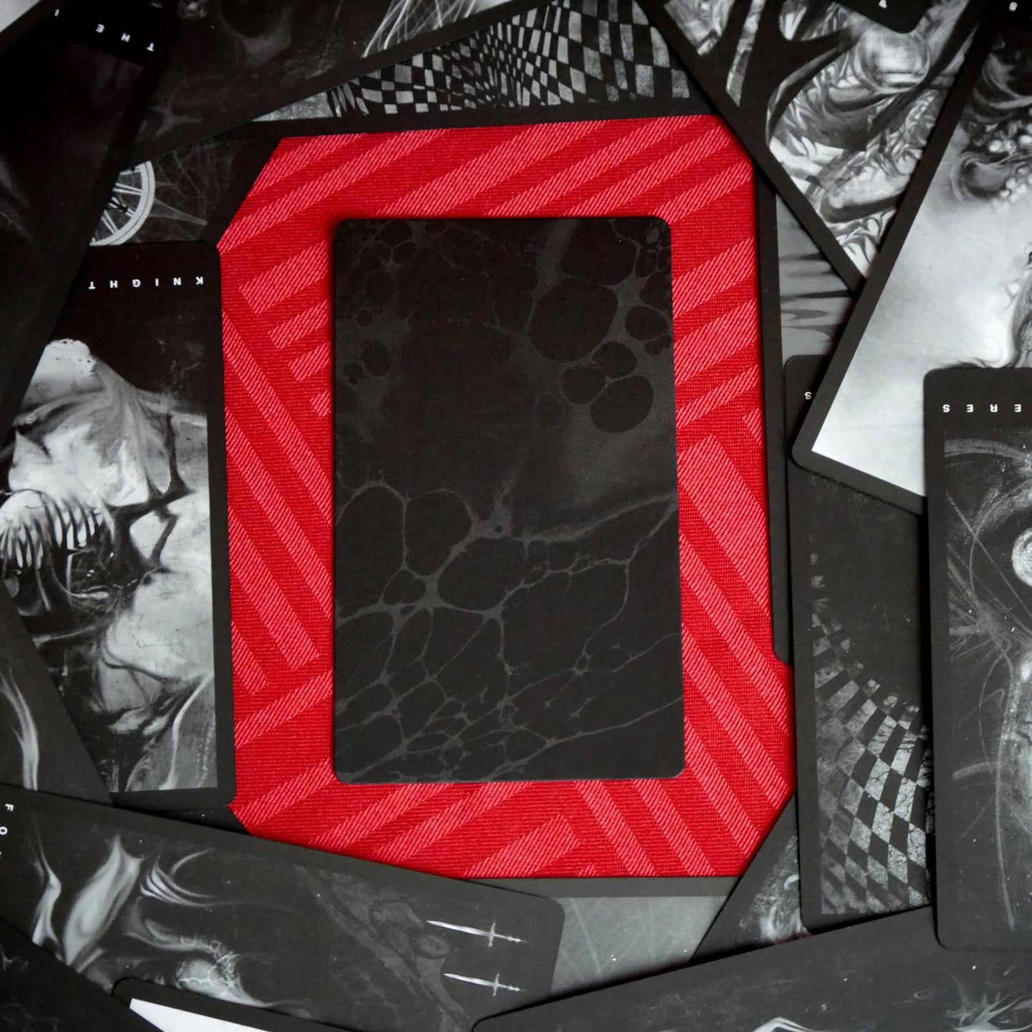 Black Tarot Modern Tarot Cards Deck
