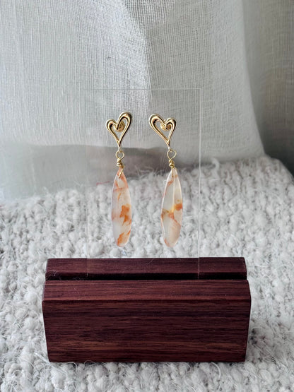 Hearts on Fire Gold Heart Earrings