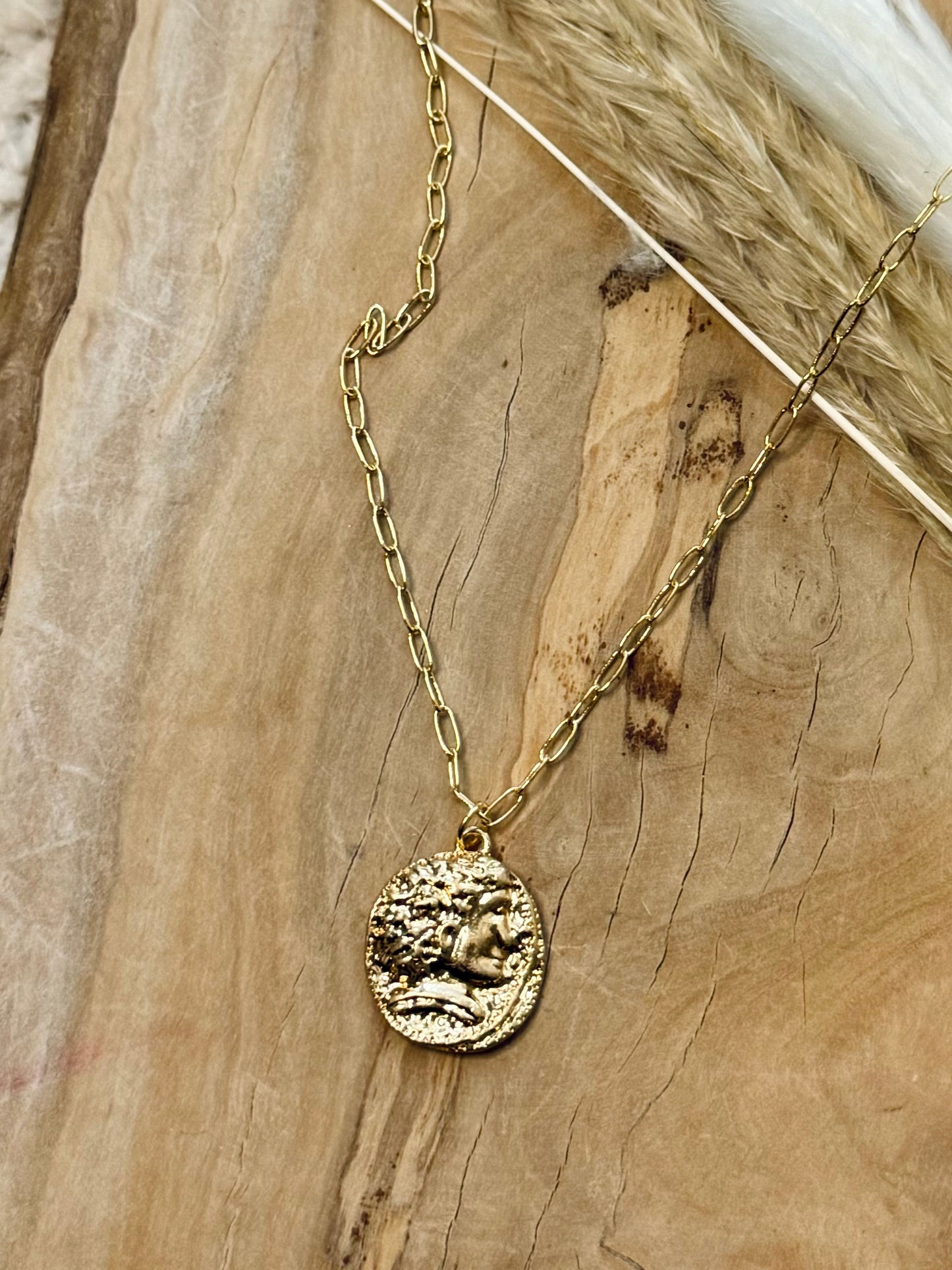 Gold Coin Necklace