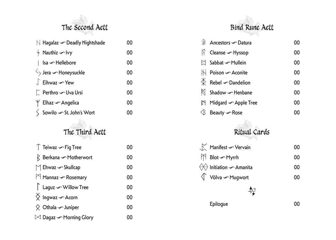 Runes and Roots Oracle by Nicolette Miele