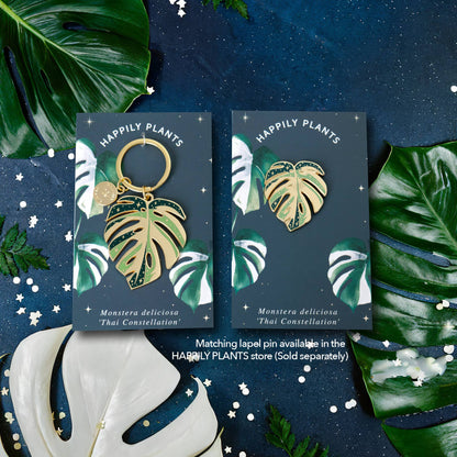 Variegated Monstera 'Thai Constellation' Plant Pin
