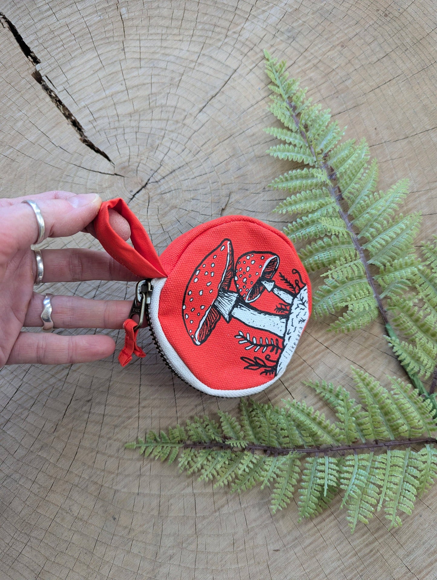 Coin pouch | mushroom