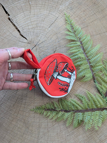 Coin pouch | mushroom