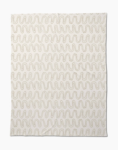 Geometry Butter Blanket - Abstract Squiggles