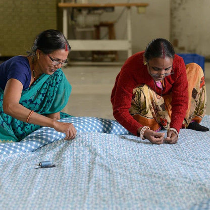 Tiger Quilted Cosmetics Bag