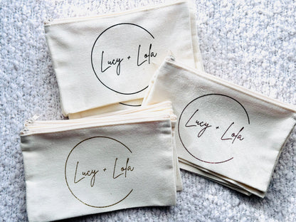 Lucy + Lola Ivory Pouch